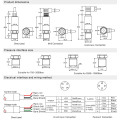 FST800-213 High Pressure Type Hydraulic Strain Gauge Pressure Sensor